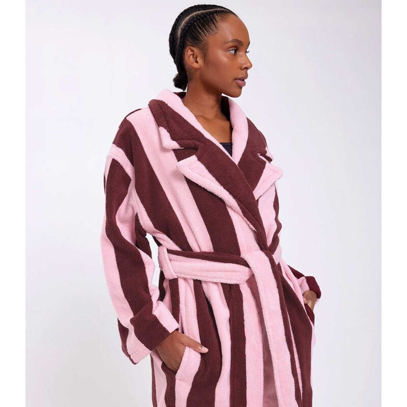 HOMMEY. Stripe Robe image number 2